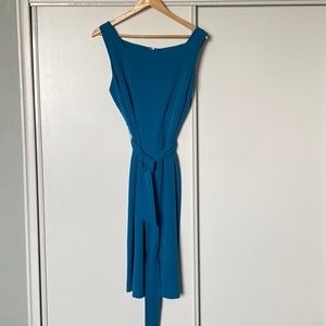 Kasper belted sheath dress- colour is actually more teal than photos
